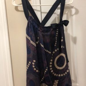 Cutest ever Mint top by Jodi Arnold 100% silk!